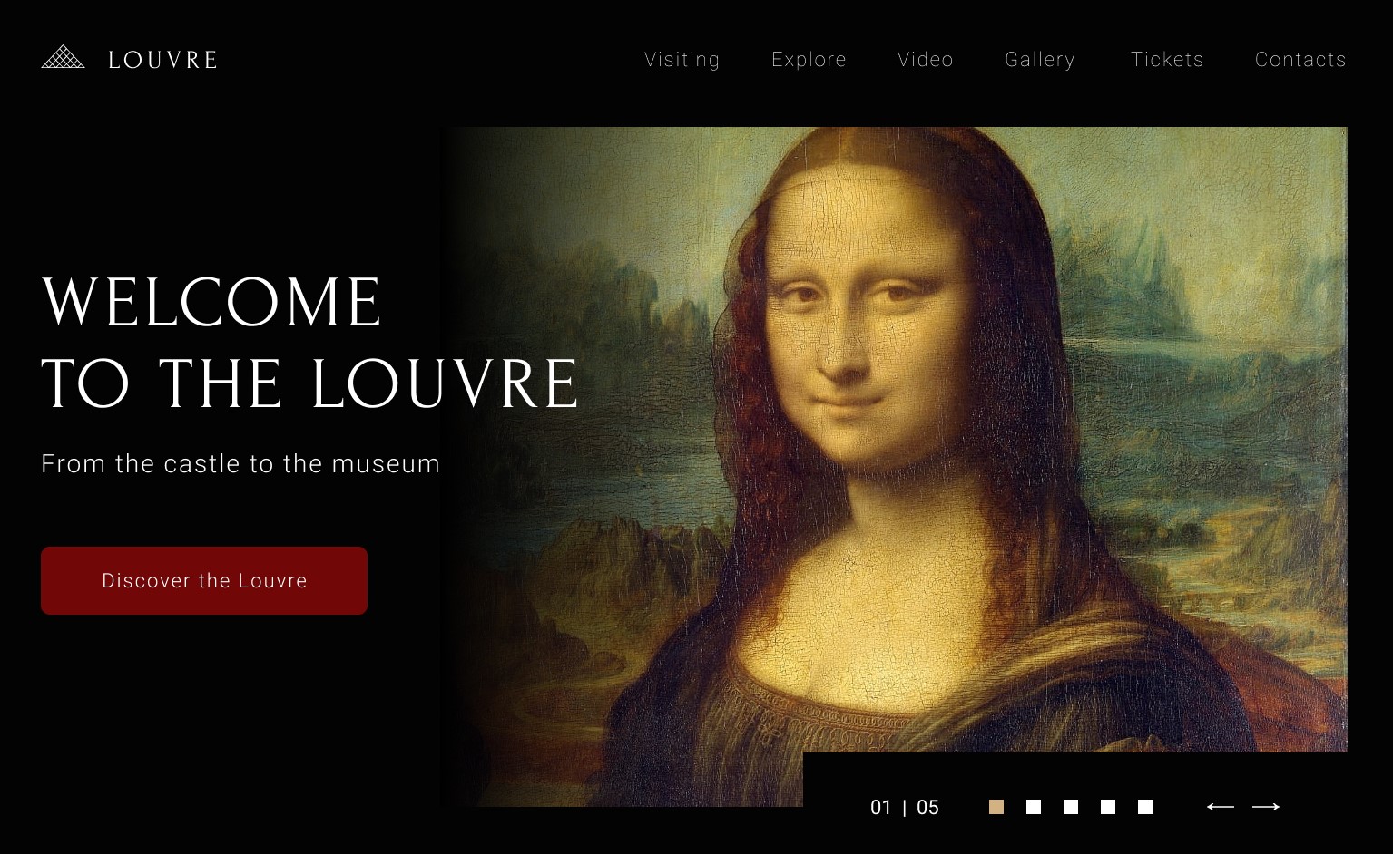 Louvre Museum Web Site