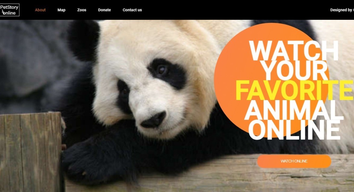 Online Zoo Web Site